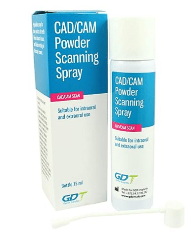 Spray de escaneado - Productos Cerec útiles