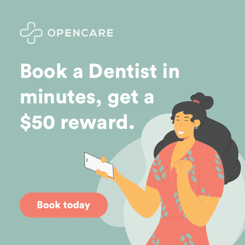 Opencare - 预约牙医 - 横幅广告